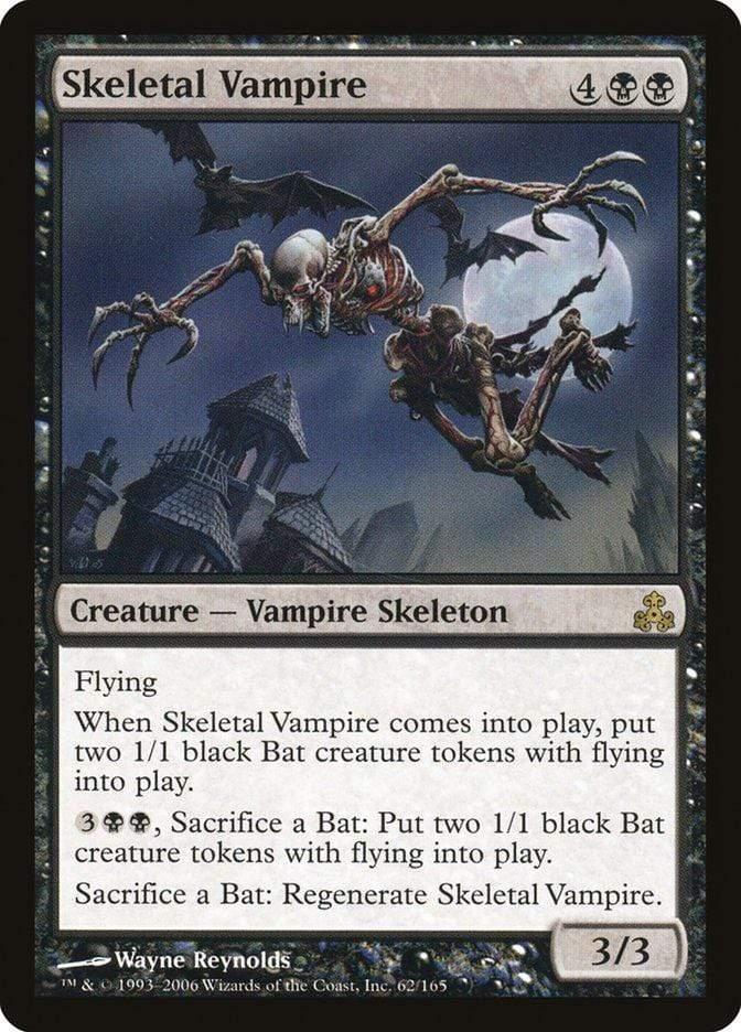 Magic: The Gathering MTG Single Skeletal Vampire [Guildpact]