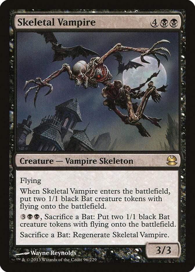 Magic: The Gathering MTG Single Skeletal Vampire [Modern Masters]