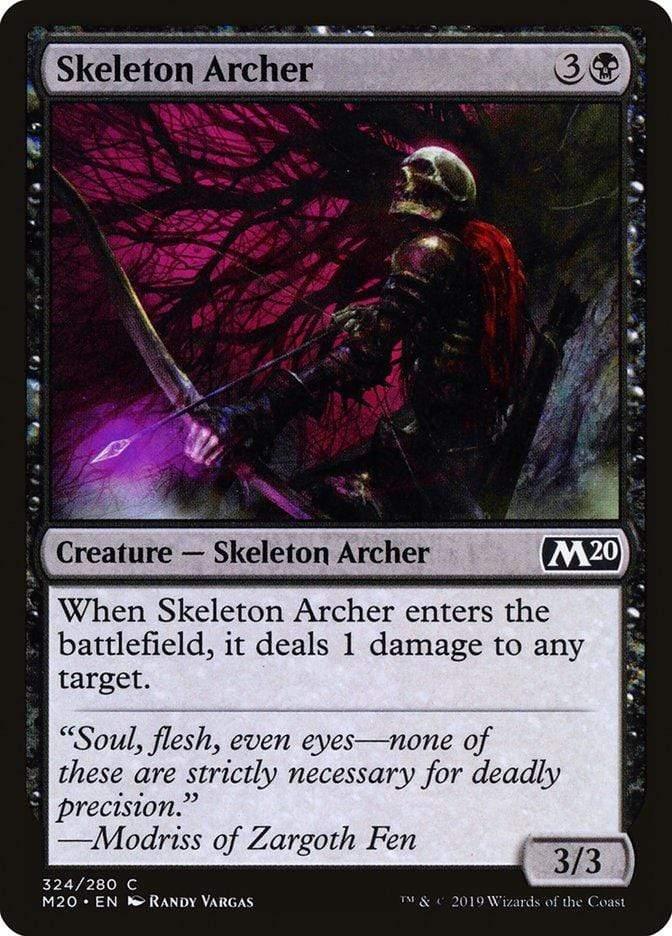 Magic: The Gathering MTG Single Skeleton Archer [Core Set 2020]