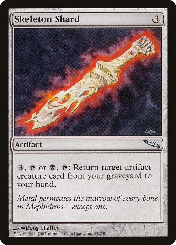 Magic: The Gathering MTG Single Skeleton Shard [Mirrodin]