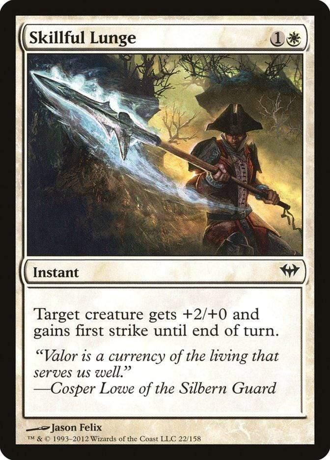 Magic: The Gathering MTG Single Skillful Lunge [Dark Ascension]