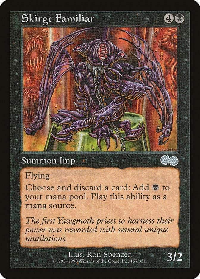 Magic: The Gathering MTG Single Skirge Familiar [Urza's Saga]