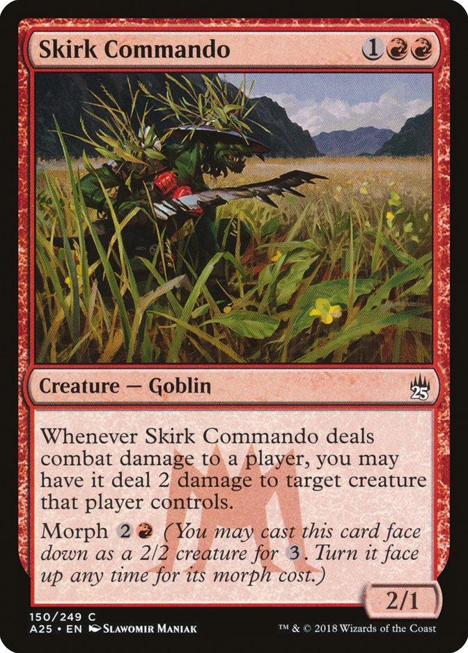 Magic: The Gathering MTG Single Skirk Commando [Masters 25]