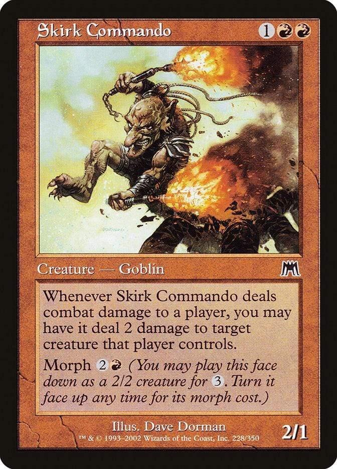 Magic: The Gathering MTG Single Skirk Commando [Onslaught]