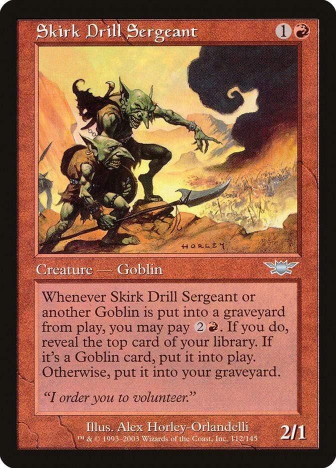 Magic: The Gathering MTG Single Skirk Drill Sergeant [Legions]