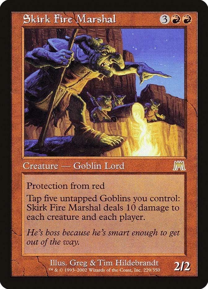 Magic: The Gathering MTG Single Skirk Fire Marshal [Onslaught]