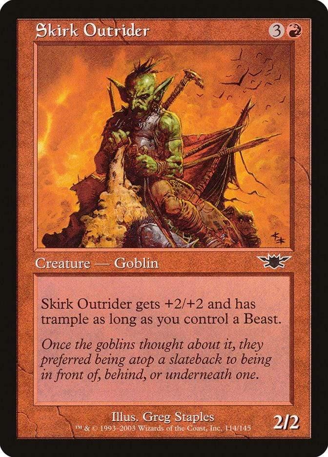 Magic: The Gathering MTG Single Skirk Outrider [Legions]
