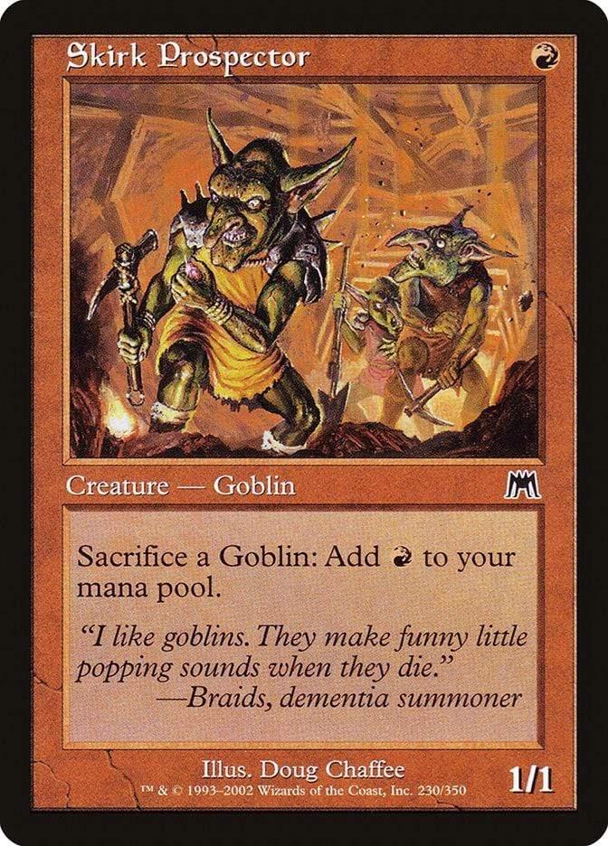 Magic: The Gathering MTG Single Skirk Prospector [Onslaught]