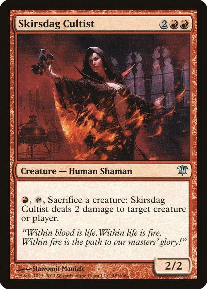 Magic: The Gathering MTG Single Skirsdag Cultist [Innistrad]