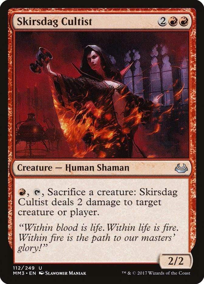 Magic: The Gathering MTG Single Skirsdag Cultist [Modern Masters 2017]