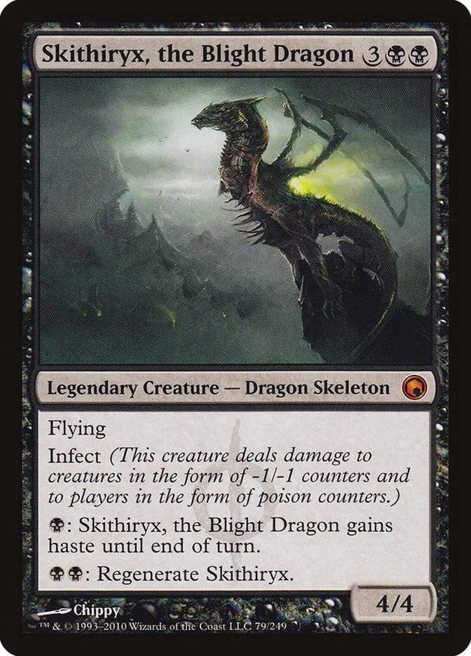 Magic: The Gathering MTG Single Skithiryx, the Blight Dragon [Scars of Mirrodin]
