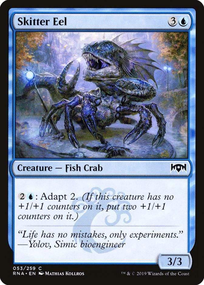 Magic: The Gathering MTG Single Skitter Eel [Ravnica Allegiance]