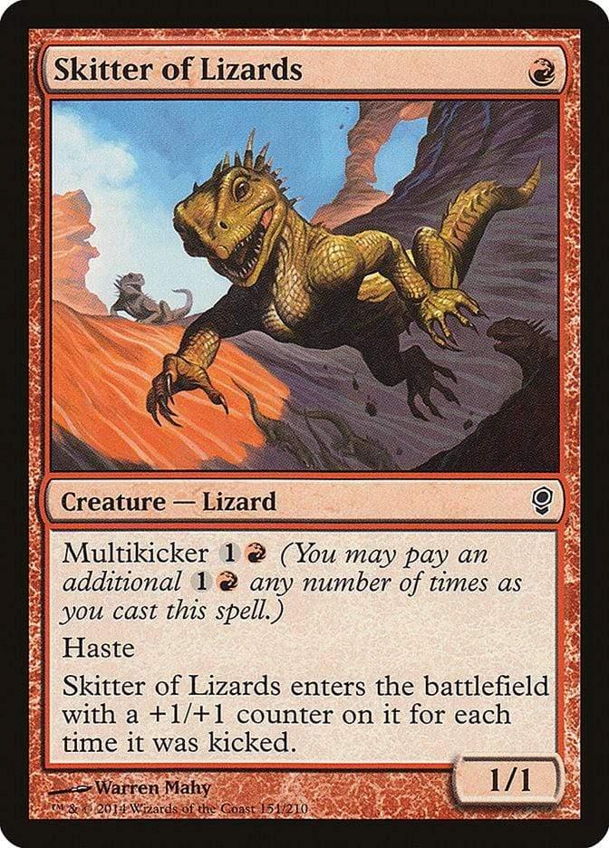 Magic: The Gathering MTG Single Skitter of Lizards [Conspiracy]