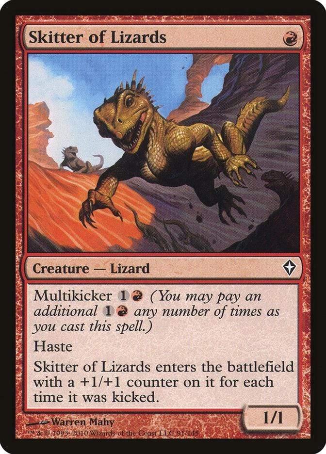 Magic: The Gathering MTG Single Skitter of Lizards [Worldwake]