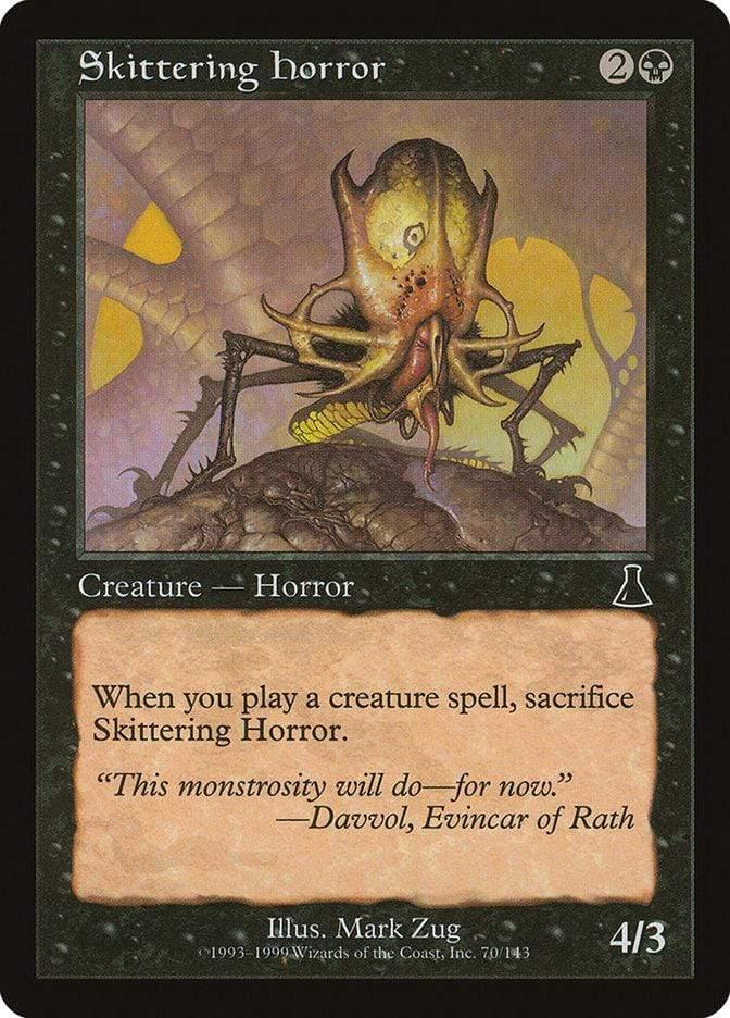 Magic: The Gathering MTG Single Skittering Horror [Urza's Destiny]