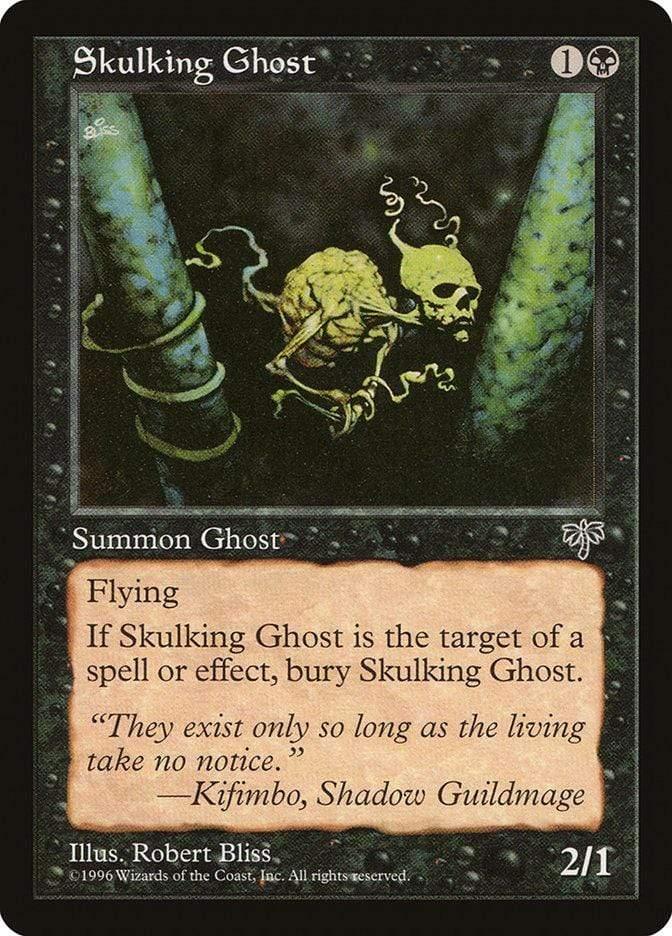 Magic: The Gathering MTG Single Skulking Ghost [Mirage]