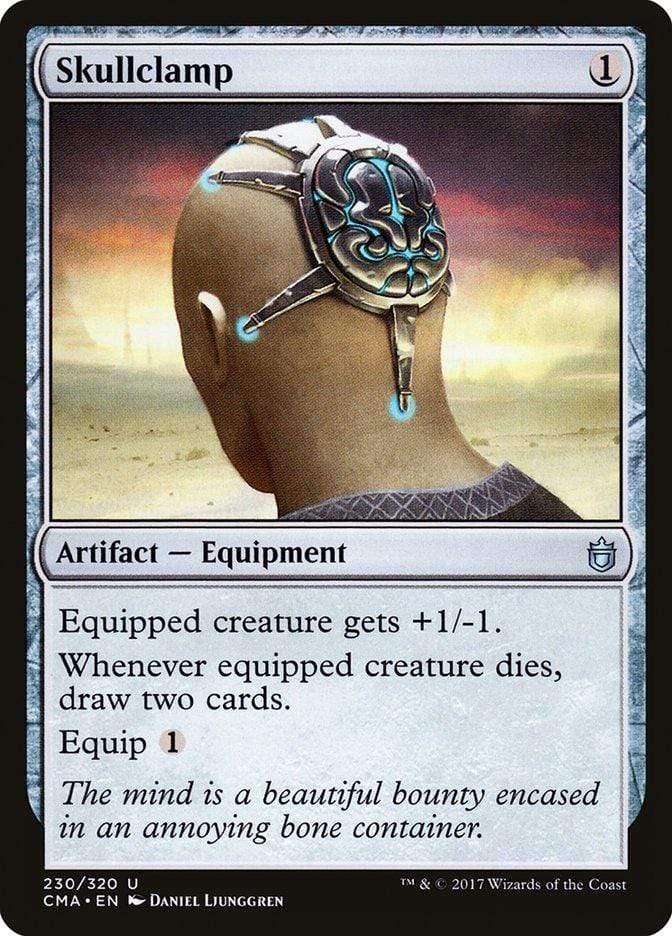 Magic: The Gathering MTG Single Skullclamp [Commander Anthology]