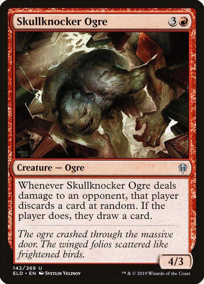 Magic: The Gathering MTG Single Skullknocker Ogre [Throne of Eldraine]