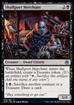 Magic: The Gathering MTG Single Skullport Merchant [Dungeons & Dragons: Adventures in the Forgotten Realms]