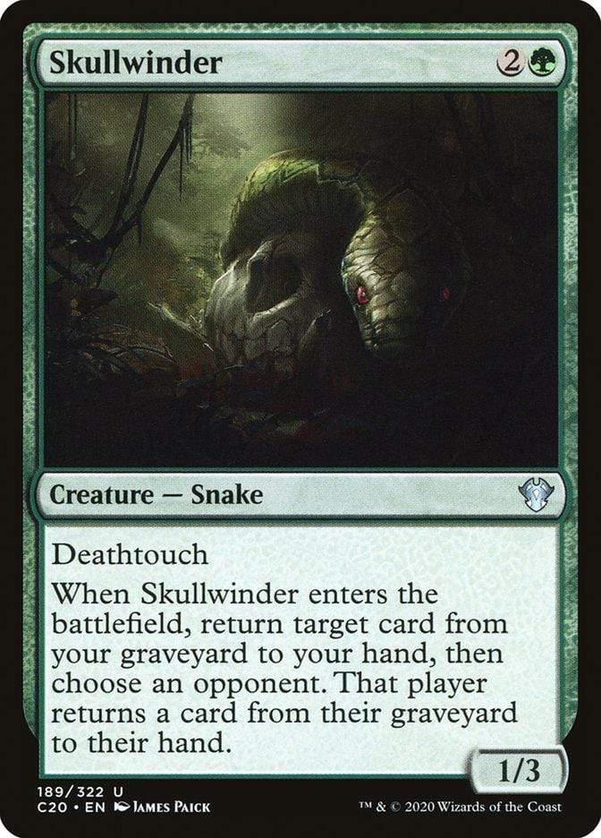 Magic: The Gathering MTG Single Skullwinder [Commander 2020]