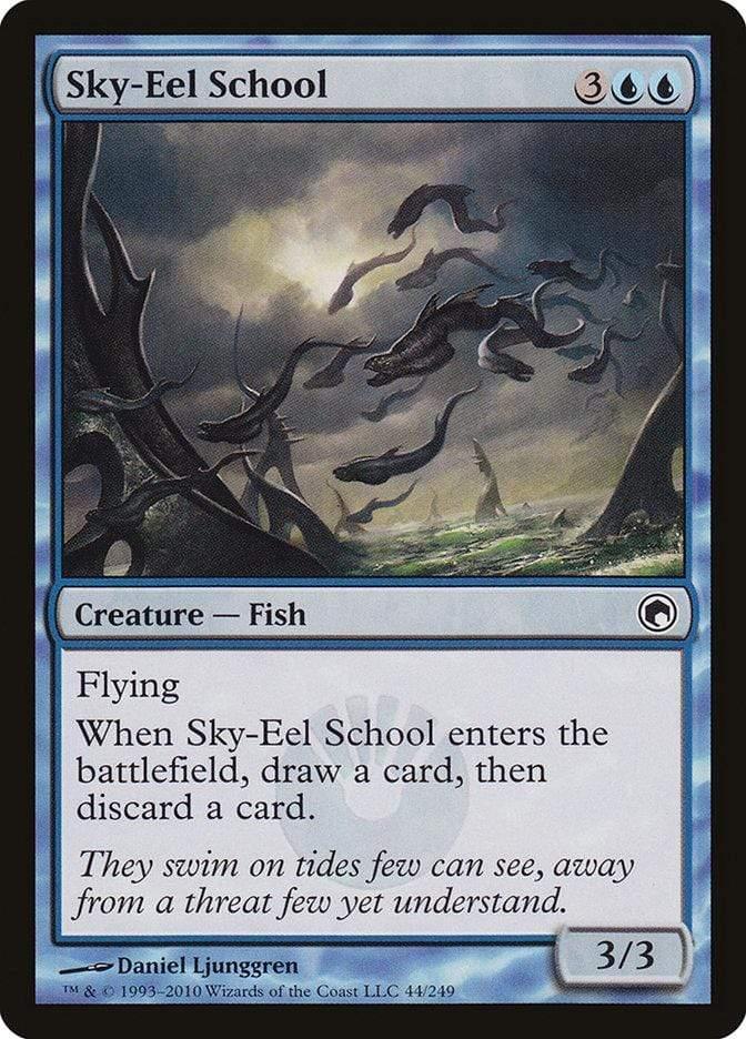 Magic: The Gathering MTG Single Sky-Eel School [Scars of Mirrodin]