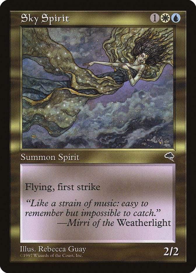 Magic: The Gathering MTG Single Sky Spirit [Tempest]