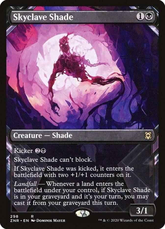 Magic: The Gathering MTG Single Skyclave Shade (Showcase) [Zendikar Rising Extended Art]