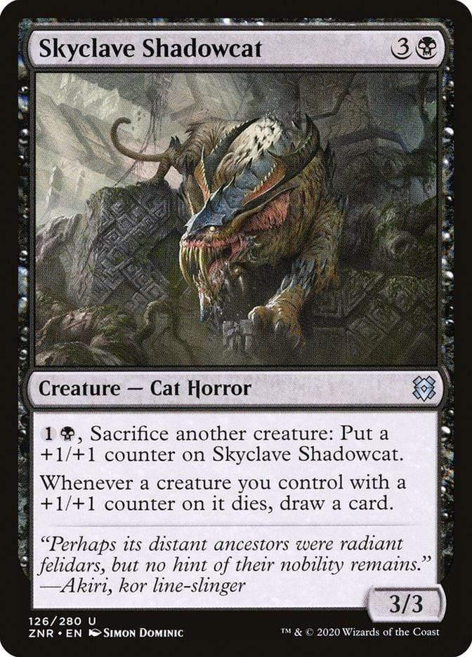 Magic: The Gathering MTG Single Skyclave Shadowcat [Zendikar Rising]