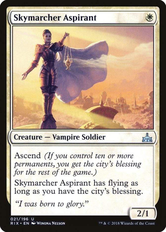 Magic: The Gathering MTG Single Skymarcher Aspirant [Rivals of Ixalan]