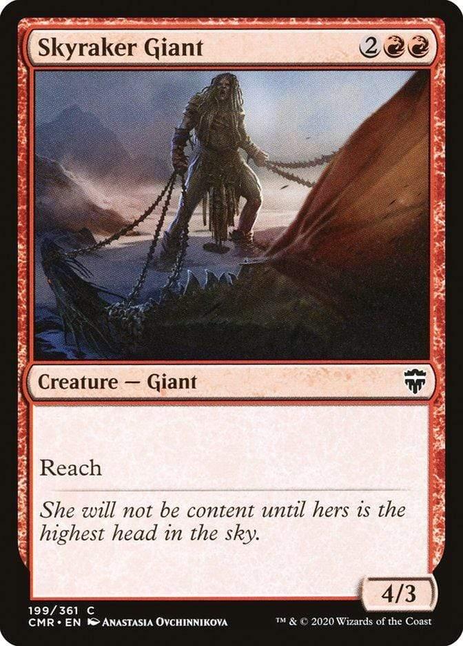 Magic: The Gathering MTG Single Skyraker Giant [Commander Legends]