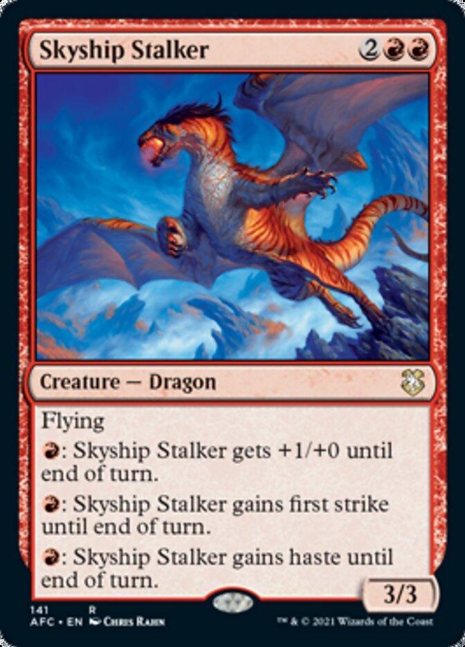 Magic: The Gathering MTG Single Skyship Stalker [Dungeons & Dragons: Adventures in the Forgotten Realms Commander]