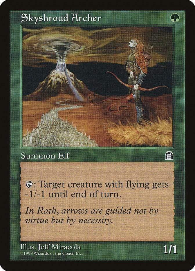 Magic: The Gathering MTG Single Skyshroud Archer [Stronghold]