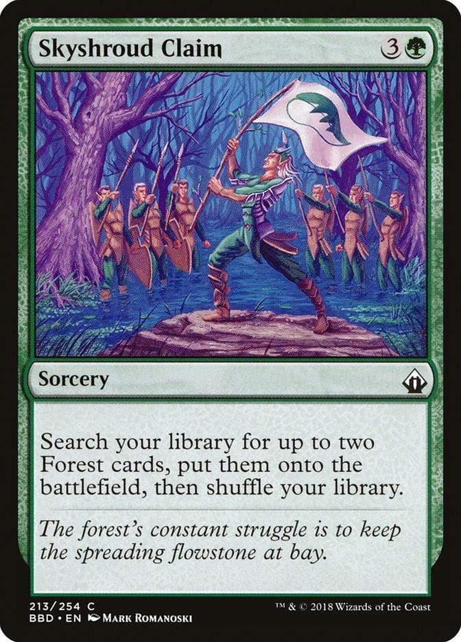 Magic: The Gathering MTG Single Skyshroud Claim [Battlebond]
