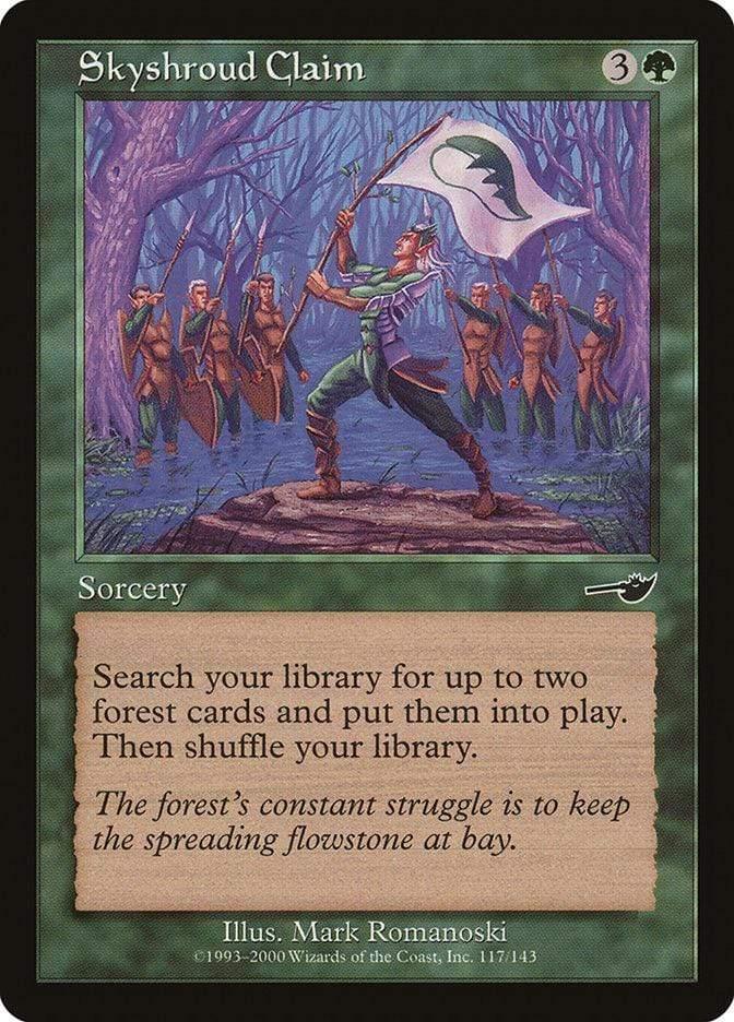 Magic: The Gathering MTG Single Skyshroud Claim [Nemesis]