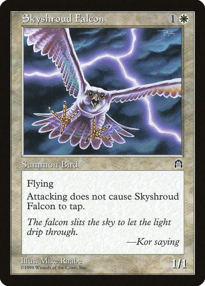 Magic: The Gathering MTG Single Skyshroud Falcon [Stronghold]