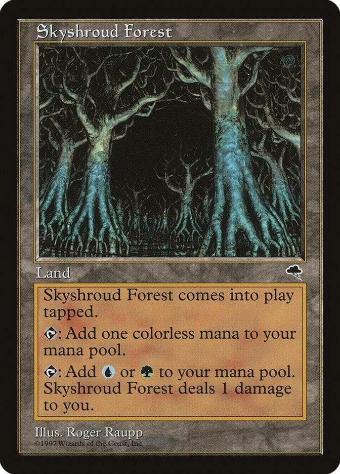 Magic: The Gathering MTG Single Skyshroud Forest [Tempest]