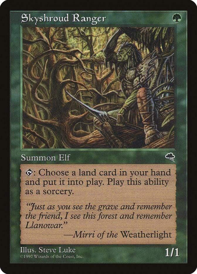 Magic: The Gathering MTG Single Skyshroud Ranger [Tempest]