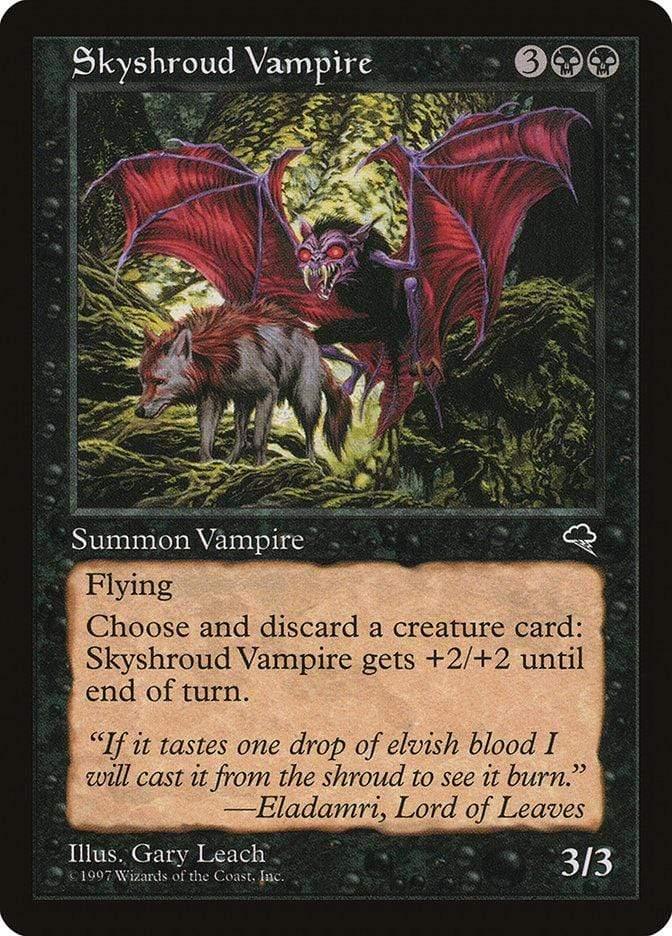 Magic: The Gathering MTG Single Skyshroud Vampire [Tempest]