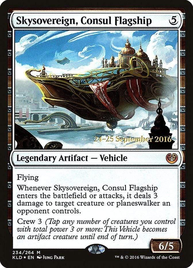 Magic: The Gathering MTG Single Skysovereign, Consul Flagship  [Kaladesh Prerelease Promos]