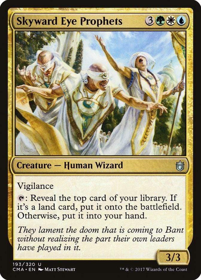 Magic: The Gathering MTG Single Skyward Eye Prophets [Commander Anthology]