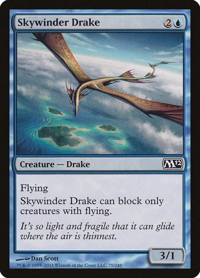 Magic: The Gathering MTG Single Skywinder Drake [Magic 2012]