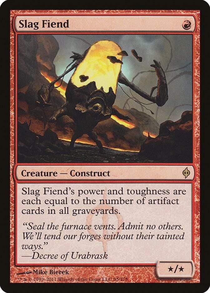 Magic: The Gathering MTG Single Slag Fiend [New Phyrexia]