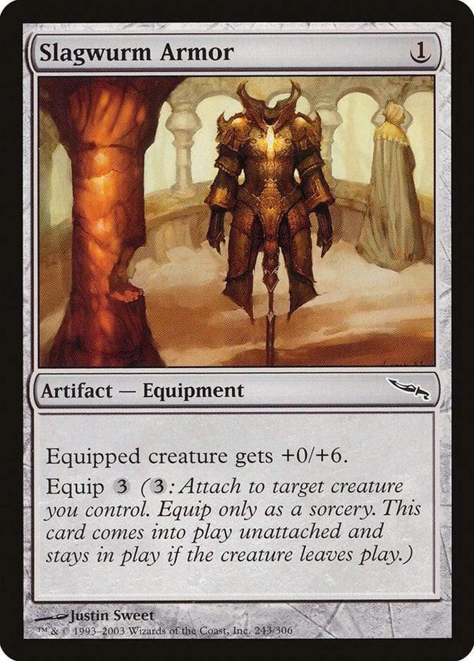 Magic: The Gathering MTG Single Slagwurm Armor [Mirrodin]
