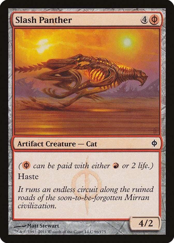 Magic: The Gathering MTG Single Slash Panther [New Phyrexia]