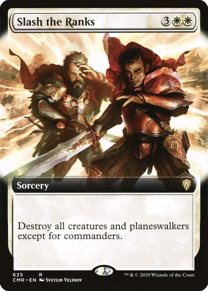 Magic: The Gathering MTG Single Slash the Ranks (Extended) [Commander Legends Extended]