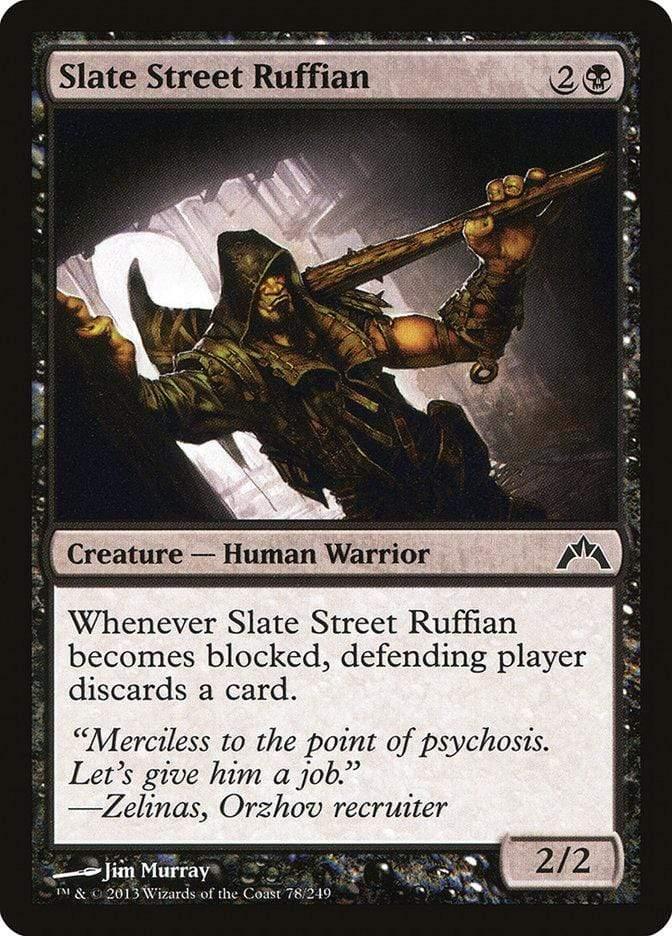 Magic: The Gathering MTG Single Slate Street Ruffian [Gatecrash]