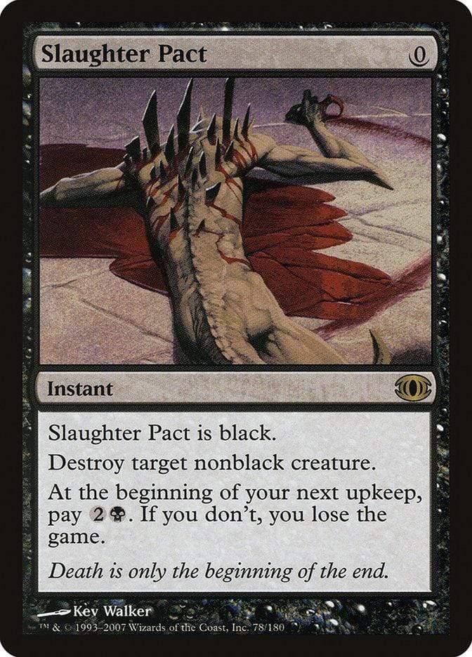 Magic: The Gathering MTG Single Slaughter Pact [Future Sight]