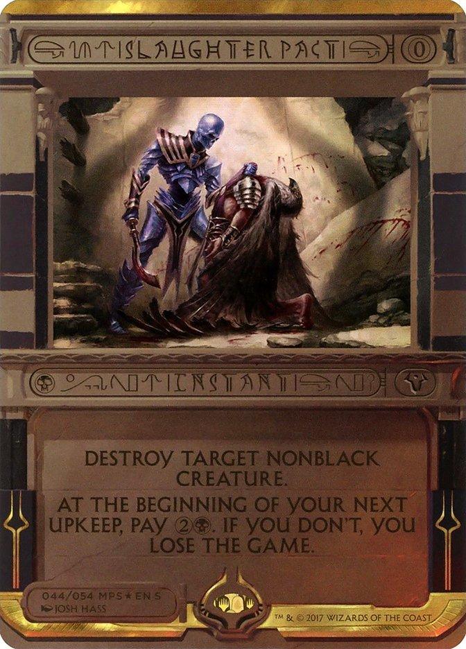 Magic: The Gathering MTG Single Slaughter Pact (Invocation) [Amonkhet Invocations]