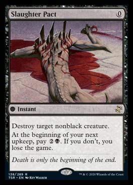 Magic: The Gathering MTG Single Slaughter Pact [Time Spiral Remastered]