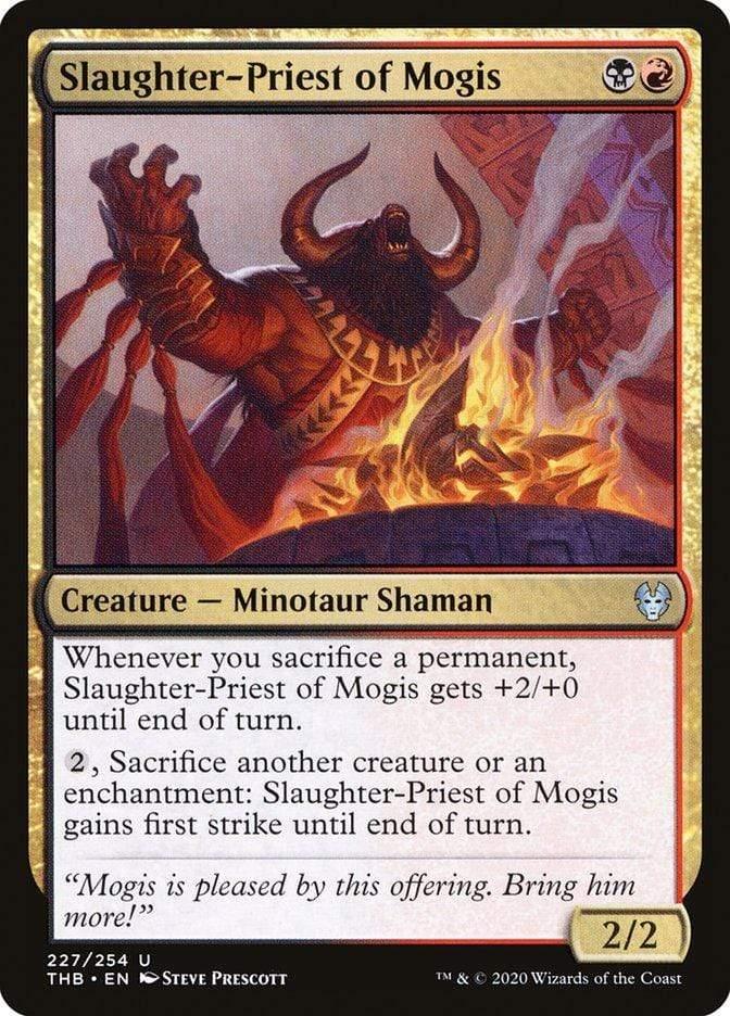 Magic: The Gathering MTG Single Slaughter-Priest of Mogis [Theros Beyond Death]